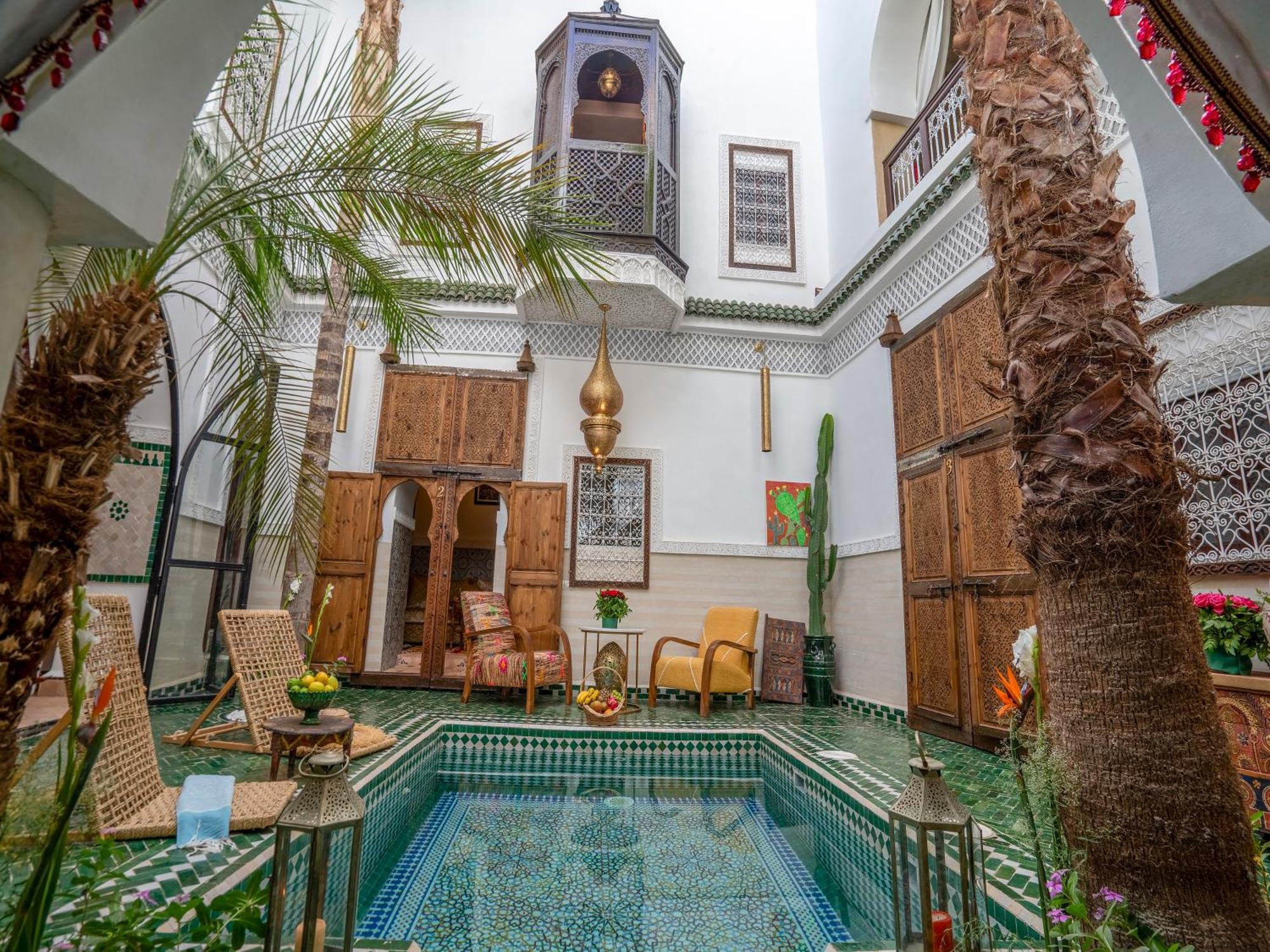 Riad Yalla Habibi Marrakesh Luaran gambar