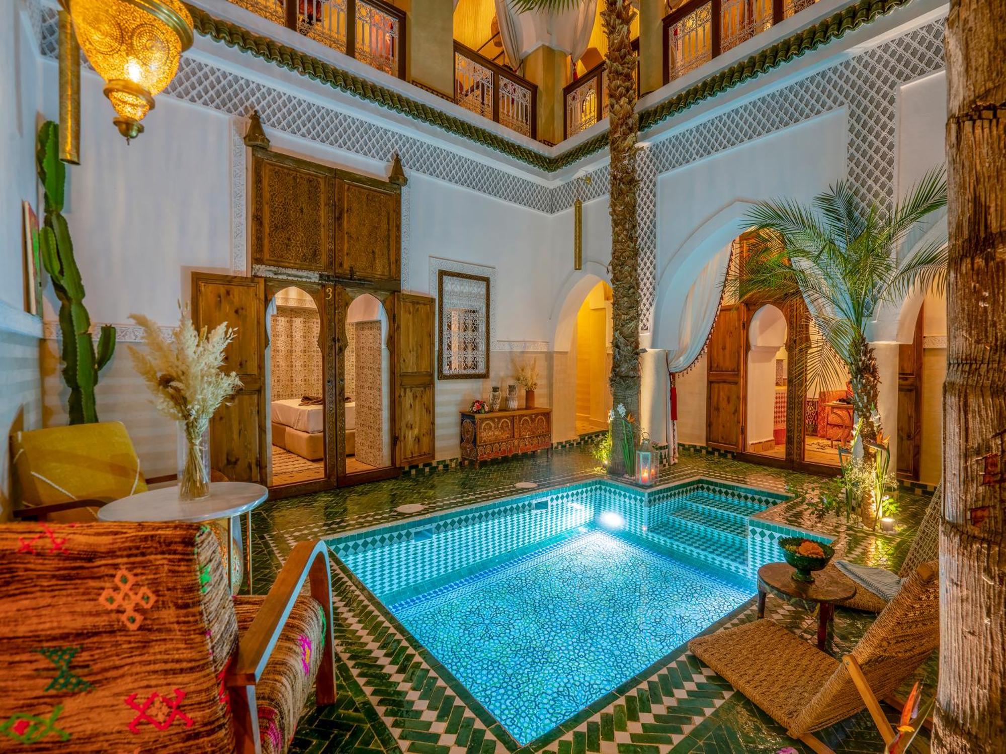 Riad Yalla Habibi Marrakesh Luaran gambar